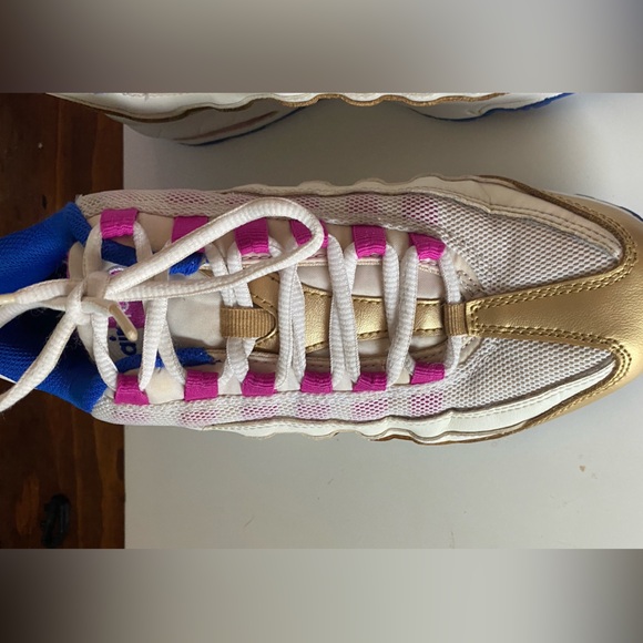 Nike 2018 7 Youth Air Max 95 LE GS 'Peanut Butter & Jelly' - Picture 5 of 12